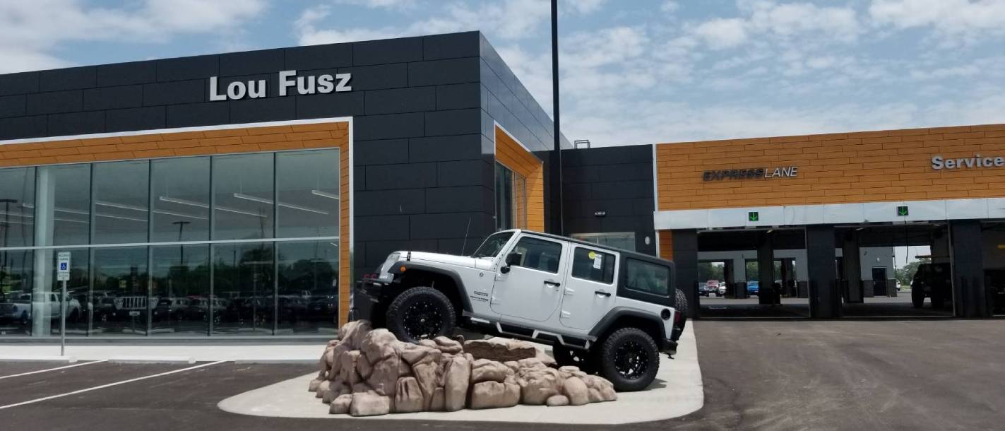 Exterior picture of Lou Fusz Jeep