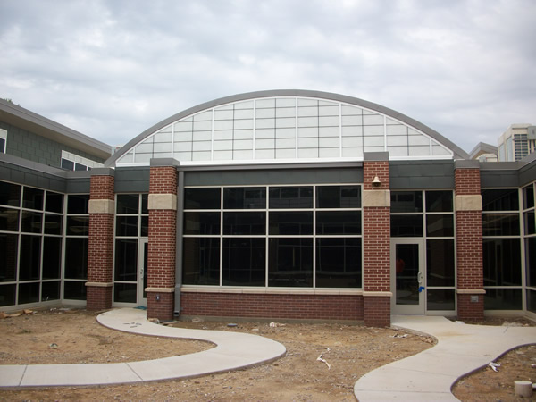 Ritenour school for early childhood education custom fascia